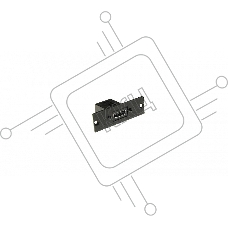 Модуль-переходник [WRTS-HDMI] Wize HDMI для врезного лючка в стол
