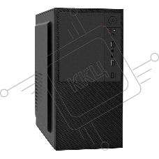 Компьютерный корпус Minitower ExeGate BAA-308-AAA400 (mATX, БП AAA400 с вент. 8см, 2*USB, HD Audio, черный)