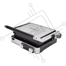 Гриль электрический POLARIS PGP 2302D 2000 Вт серебристый