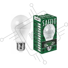 Лампа светодиодная SAFFIT SBA6012 (55007) 12 вт Е27 теплый