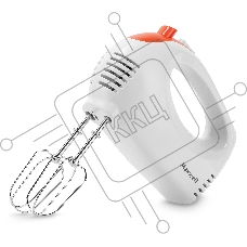 Миксер Maxwell MW-1358, 300вт ручной, белый