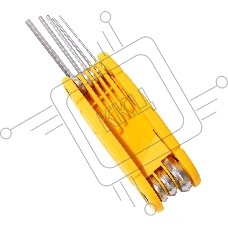 Набор шестигранных ключей Deli DL230308 Материал: CR-V. Спецификация: 1,5,2,2,5,3,4,5,6,8мм.