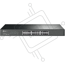 Коммутатор TP-Link TL-SG1024, 24×1 Гбит/с, неуправляемый