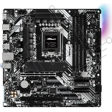 Материнская плата ASRock B760M Pro-A/D4, LGA1700, Intel B760, 4xDDR4, 4xSATA 6Gb/s, 2xM.2, 1xPCIe 4.0 x1, 2xPCIe 4.0 x16, 1xHDMI, 1xDisplayPort, 1x2.5Gb LAN, 1xUSB 3.2 Gen1 Type-C, 3xUSB 3.2 Gen1 Type-A, 2xUSB 2.0, 3x3.5 мм, 7.1, microATX