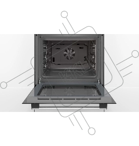 Духовой шкаф Электрический Bosch HBF154YS0 черный/серебристый, встраиваемый