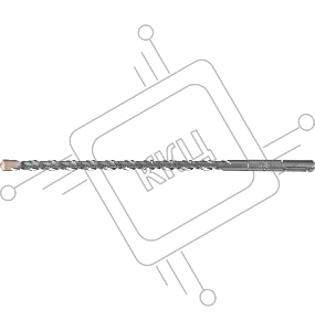Бур SDS-plus 22 x 260 мм, ЗУБР Профессионал