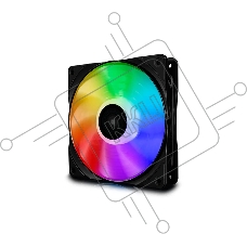 Вентилятор для корпуса DEEPCOOL CF120 черный, 120 мм, 1500 об/мин, 27 дБ, 4 pin