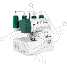 Оверлок Necchi 4537 2/3/4-х ниточный оверлок, LED подсветка, 12 видов швов, встроенный роликовый шов, встроенный дифференциал, свободный рукав, цветная система заправки, отключаемый верхний нож, металлическая станина¶Ширина шва 3 – 7мм, мах.длинна стежка 