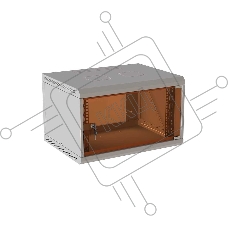 Шкаф коммутационный Suprlan (05-1090) настенный 9U 600x350мм пер.дв.стекл направл.под закл.гайки RAL 7035 285мм 15кг 500мм