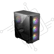 Компьютерный корпус MSI MAG FORGE M100A, MATX, BLACK, WINDOW, 2x3.5