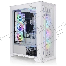 Компьютерный корпус Thermaltake CTE T500 TG ARGb белый без БП ATX 3x140mm 2xUSB3.0 1xUSB3.1 audio bott PSU