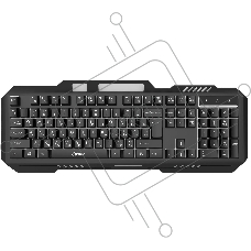 Клавиатура проводная Ritmix RKB-221BL черный