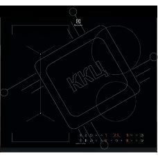 Индукционная варочная поверхность Electrolux LIV63431BK, 4 конфорки, с зоной расширения, стеклокерамика, 7350 Вт