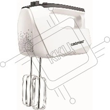 Миксер Zelmer ZHM2550 белый/черный, ручной, 750 Вт, 5 скоростей