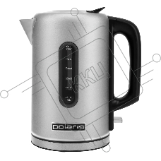 Чайник электрический Polaris PWK-1729СA стальной, 1.7 л, 2200 Вт