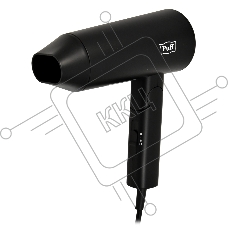 Фен для волос Puff 1301Bl, черный, 1,3 кВт