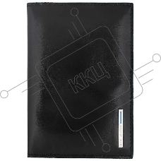 Обложка для паспорта Piquadro Blue Square PP5255B2/N, черный, натур.кожа