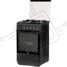 Плита Комбинированная Flama L FK 1412 At антрацит (стеклянная крышка) реш.сталь