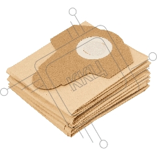 Комплект мешков одноразовых для пылесосов Denzel RVC20, RVC30, LVC20, LVC30, 5 шт.
