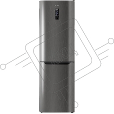 Холодильник Atlant ХМ-4621-179 ND антрацит двухкамерный 211/94л морозилка снизу, No Frost