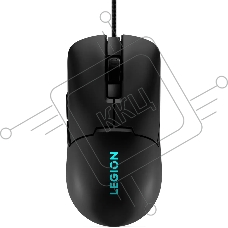 Мышь проводная Lenovo Legion M300s черный, 8000 dpi, USB, кнопки - 6