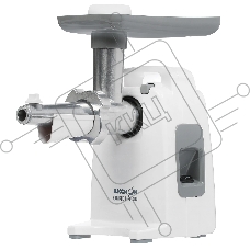 Мясорубка электрическая Аксион М321.04 белый, 1500 Вт, 1.7 кг/мин, реверс, защита от перегрузки, насадки - 4