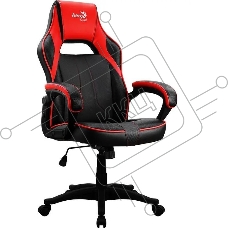 Кресло Aerocool AC40C AIR чёрный, экокожа, 150 кг, механизм качания