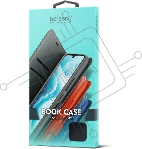 Чехол (флип-кейс) BoraSCO для Samsung Galaxy A25 черный (72868)