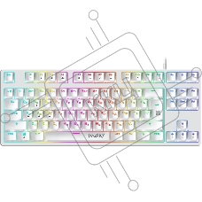 Клавиатура DEFENDER IVORY GK-579 проводная USB белая