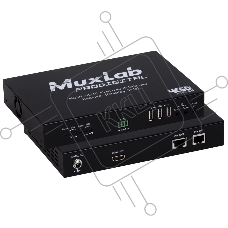 Приемник HDMI KVM OVER IP MuxLab 500760-RX-KVM поддержка 4К60 (SDVoE)