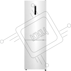 Холодильник Haier CEF536CWG белый двухкамерный 240/105 л морозилка снизу, No Frost