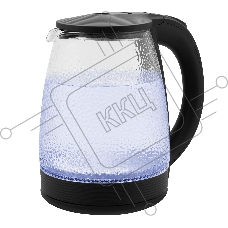 Чайник электрический Vitek VT-7003 1.7 л, 2200 Вт, стекло, черный
