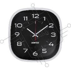 Часы настенные CENTEK CT-7106 черный