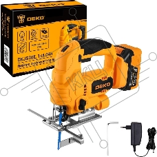 Лобзик аккумуляторный DEKO DKJS20E, 20В, 1x4.0А·ч Лобзик аккумуляторный DEKO DKJS20E, 20В, 1x4.0А·ч