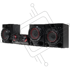 Минисистема LG XBoom CJ45 черный 720Вт FM USB BT