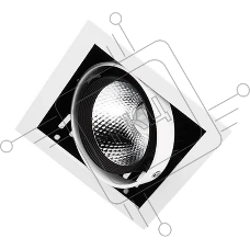 Корпус светильника T811 BK/CH 12W 4200K