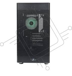 Корпус mATX Eurocase M08 ARGB черный без БП закаленное стекло USB 3.0
