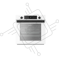Духовой шкаф электрический встраиваемый DeLonghi DEO 755 BB RAMONA