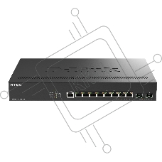 Коммутатор D-Link DGS-1210-10XP/ME/C1A, 8×1 Гбит/с + 2×10 Гбит/с SFP+, управляемый