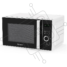 Микроволновая печь Pioneer MW356S белый, 23 л, 800 Вт, переключатели - сенсор/поворотный механизм