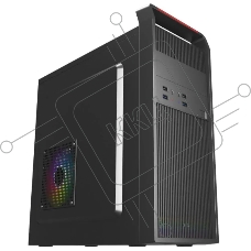 Компьютерный корпус ACD Coffre 102N mATX, Black, 80mm rear FAN, w/o PSU
