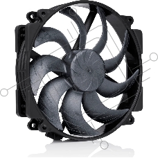 Вентилятор корпусной Noctua NF-A14x25r G2 PWM chromax.black, 140 мм, 1500 об/мин, 22.8 дБ, 4-pin PWM, без подсветки, черный