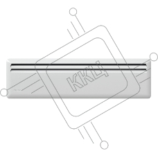 Конвектор электрический Nobo Viking NFK 2S белый, монолитный, 7 м², 500 Вт, термостат