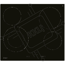 Варочная поверхность Lex EVH 641A BL черный
