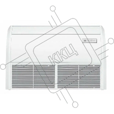 Кондиционер напольно-потолочный Neoclima NS/NU-24CT1 24000 BTU, 70 м², 40 дБ, охлаждение, обогрев, осушение, белый