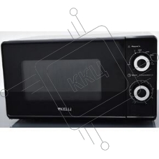 Микроволновая печь Kelli KL-5081 черный, 20 л, 700 Вт, переключатели — поворотный механизм