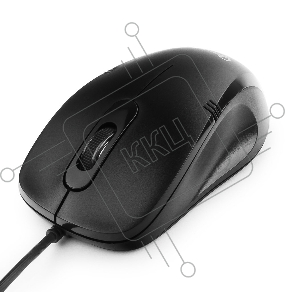 Мышь Gembird MOP-110, USB, черный, 2кн.+колесо-кнопка, 1000 DPI, кабель 1.8м
