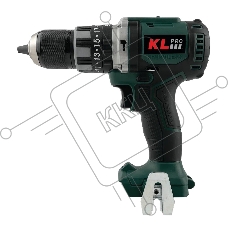 Профессиональный ударный бесщеточный шуруповерт KLPRO KLDM18BH-00 (18В, без ЗУ и АКБ, 70Нм, 2 скорости, 23-ступени к/м, подсветка,в кейсе)