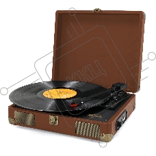 Проигрыватель винила RITMIX LP-100 Brown leather