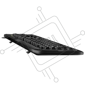 Клавиатура Genius keyboard KB-118 II,RU,USB, Black